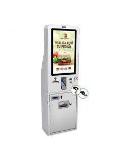 kiosco autoventa, punto de venta desatendido, pago con tarjeta, autoventa, kiosco autoservicio, t-quiosk 230