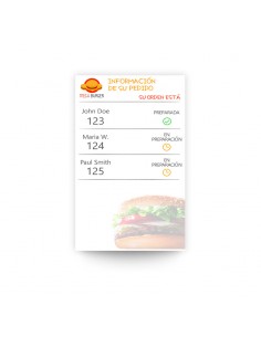 callscreen hiopos, seguimiento de pedidos para clientes