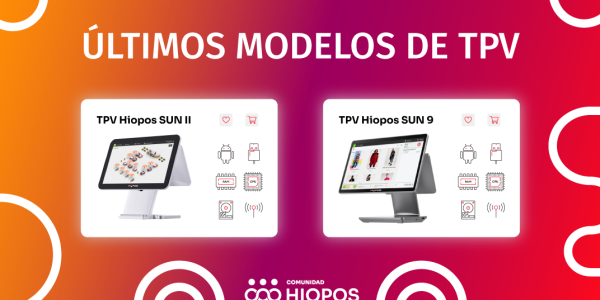 Últimos modelos TPV Hiopos